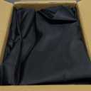 sancua 6 Pack Round Tablecloth 90 Inch Black, Stain and Wrinkle Resistant Table Cloth - Washable Polyester Table Cover for Dining Tables, Buffet Parties and Camping