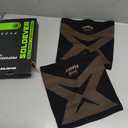 Copper-Infused Thigh Compression Sleeves 1 Pair [Upgrade Medical-Grade & Anti-Slip] Hamstring Compression Sleeves for Workouts, Sports Recovery and Quad & Groin Support, Breathable Upper Leg Sleeve for Women & Men (Black)