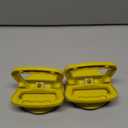 Glass Suction Cup Heavy Duty Aluminum Vacuum Plate Puller Handle Holder Hooks Duty Galss Lifting/Tile Suction Cup Lifter/Moving Glass/Pad for Lifting (Yellow, 2Pack) (Yelow)