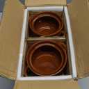 LE TAUCI French Onion Soup Bowls with Handles, 22 Ounce Ceramic French Onion Soup Crocks Oven Safe Serving Bowls for Soup, Chili, Beef Stew, Cereal, Pot Pies, Set of 4