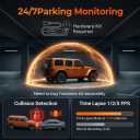 12" Mirror Dash Cam, 4K UHD Front and 2.5K Rear View Dash Camera for Car, with ADAS BSD LCA Smart Mode, GPS, G-Sensor, Loop Recording, Parking Monitor, Voice Control, 5.8GHz WiFi