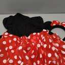 Nileafes Girls Princess Mini Mouse Costume Toddler Birthday Party Fancy Dress Up (5-6 Years,Red) 130