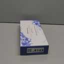 Acacia Toilet Paper Basket, 13 Inch Tank Tray Top of Toiletries Storage Organizer for Bathroom, Living Room and Kitchen (Acacia & Black)