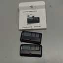 Universal Garage Door Opener Remote with Visor Clip, for LiftMaster/Chamberlain/Craftsman Door Opener, Suitable for 5 Color Learn Buttons, 2 Pack