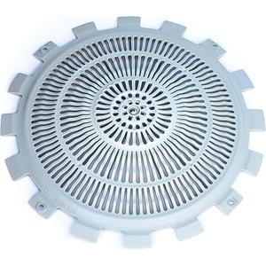 Basement Stairwell Drain Cover Resists Debris and Leaves from Clogging Drains Includes the Patented Stay in Place Stem