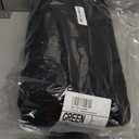 TALSTILA Foot Rest for Under Desk at Work, Foot Rest with Warm Plush Feet Pocket, Ergonomic Adjustable Memory Foam Footrest for Office Chair, Foot Stool for Office - Back & Leg Pain Relief (Double Layer, Black)