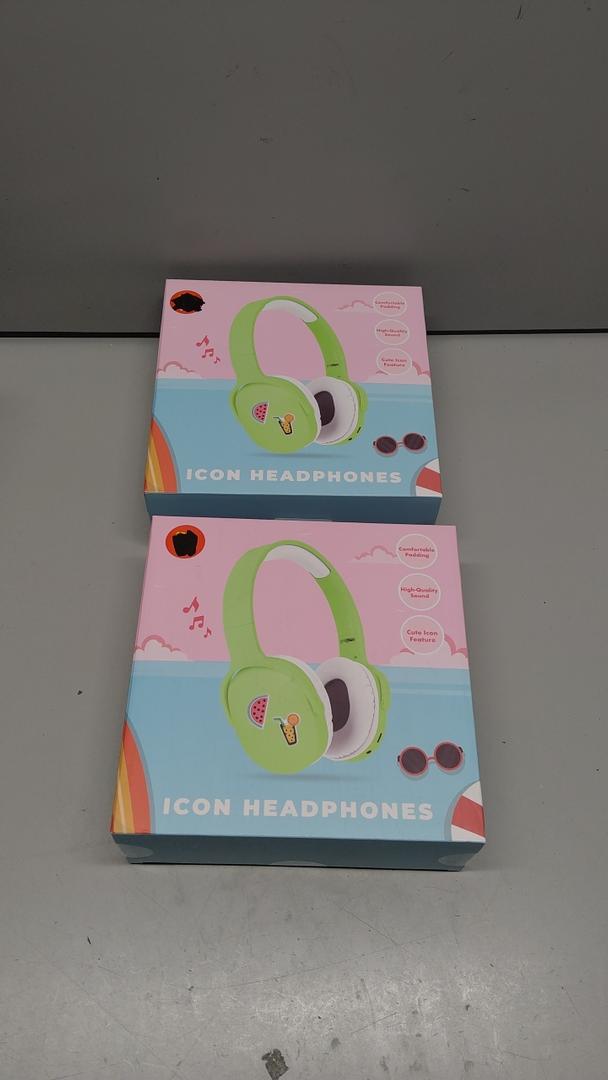 Icon Headphones 2 Pack
