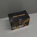 Paint Sprayer 1000W High Power Electric Spray Paint Gun with Adjustable Spray Width Knob 4 Nozzles and 3 Patterns Easy to Clean for Furniture Home Interior House Painting Yellow