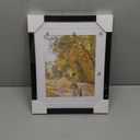 Beyond Your Thoughts 11"X14" Real Wood (Hang/Stand) Black Picture Photo Frame with Matted for 8"X10" or 9"x12" Photo for Wall and Table Top-Mounting Hardware Included (1 Pack)