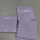 NatNarr 120 Pcs Purple Napkins,Scalloped Mothers Day Paper Napkins Disposable Lavender Cocktail Napkin Lilac Beverage Dessert Napkin for Birthday Wedding Bridal Baby Shower, 5 x 5 Inch