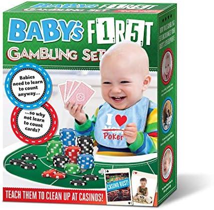 Prank Gift Box - Baby's First Gambling Kit - Perfect Gag Gift and Funny White Elephant Idea