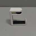 Headphone Hook - Under Desk Headphone Holder with 360-Degree Adjustable Rotation (Creamy White)