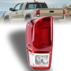 Nakuuly Tail Light Rear Lamp Compatible With 2016-2022 Toyota Tacoma Left Driver Side Taillight Brake Signal Assembly with Bulb # 81560-04170