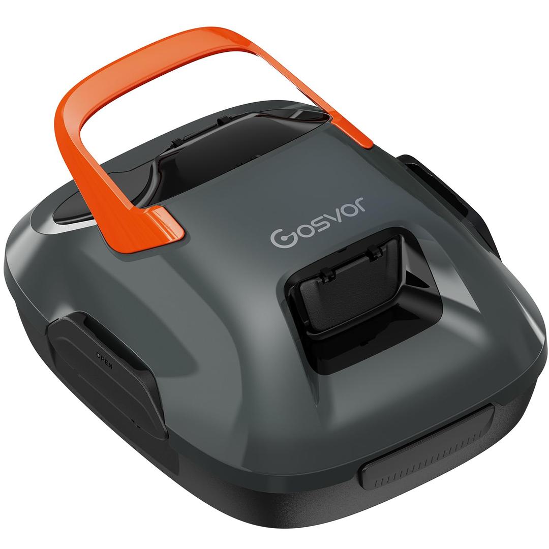 Gosvor Cordless Robotic Pool Cleaner, Lasts 90 Min, Automatic Vacuum