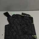 Kuoser Waterproof Dog Coat, Reversible Dog Jacket for Medium Dogs, Adjustable Durable Doggie Winter Coat Warm Puppy Cold Weather Apparel from Small to Large Breed, Green M