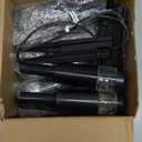 5W Low Voltage Landscape Pathway Lights with Connectors 12V Outdoor Landscape Lighting LED Bollard Path Lights Wired IP65 Waterproof Warm White Walkway Lights for Garden Yard Lawn (8Pack)