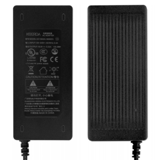 Keerda DZ130ADL190632G 120W Switching Adapter 19V 6.32A Power Supply 5 Pin Plug