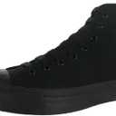 Converse Chuck Tayloe All Star Hi Unisex Shoes Size 8, Color: Black Monochrome