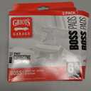 Griot's Garage BOSS 6.5" Fast Correcting Foam Pads for Car Polishing and Detailing, Buffing Pads for Moderate to Severe Scratch Removal, Set of 2