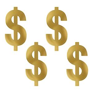 Foil $ Silhouette Pack of 3