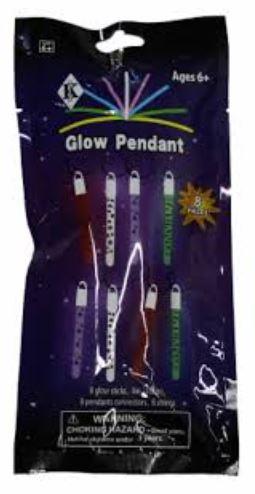 Glow Pendant 8 Pieces 5 Pack