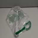 Silicone Back Scrubber for Shower, 17in Lengthen Long Handle Body Brush, Double Sided Shower Brush for Shower Exfoliating and Massage Can Produce Rich Foam, Long Handle Back Scrubber for Men (Gray)