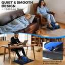 Under Desk Elliptical Leg Exerciser as Seen on TV Sitting for Senior