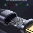 UGREEN USB-C 3.0 Cable 5Gbps Data Transfer Type C Cable Fast Charging Nylon Braided Cord for Android Auto/iPhone 16/Galaxy S21 S20 A53 A71/iPad Mini 6/Switch/PS5 Controller, 6.6FT