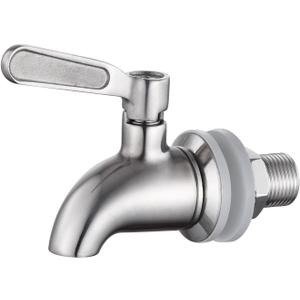 Beverage Dispenser Replacement Spigot,Stainless Steel Spigot for Water Dispenser,Drink Dispenser Replacement Faucet (1)