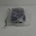 USPA Cotton-Rich Solid Jersey Knit Sheet Set (Queen, Heather Navy)