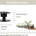 6 x Replacement Rivets for Crocs Shoes Strap Repair for Crocs Rivet Replacements Shoe Backstrap Repair Fastener Button