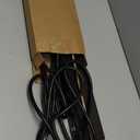 12 Outlet Long Power Strip Surge Protector with 2100 Joules, 6FT Power Cord, Wide Spaced Outlet Power Bar, Overload Protection Switch, Industrial Heavy Duty for Work Bench, Shop, Garage (Black),2 Pack