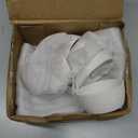 DOWAN 10 OZ Small Bowls, Ice Cream Bowls - 4.25" Ceramic Dessert Bowl Set of 6 - Porcelain Small Cereal Bowls, Side Dishes Dipping Bowl for Portion Control - Dishwasher Microwave Safe（Soft White