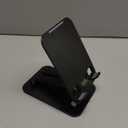 LISEN for iPad Stand Tablet Holder for Desk, Cool Home Office Desk Accessories for Men Women Kids Tablet Gifts, Office Home Essentials Gadgets Portable Monitor Stand for iPad a16 Accessories Switch (Black)