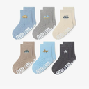 Baby Non Slip Ankle Socks with Grippers for 1-3 Years Old Walking Socks
