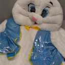 Morph Easter Bunny Costume Adult Rabbit Mascot Outfit Bunny Suit for Adults - Perfect for Easter Costumes and Events  XL