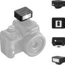 ULANZI SL01 Mini Camera Flash, GN8 6500K Mini Flash Speedlite, 4 Power Levels, Compatible with Sony ZV-1/ZV-E10/Canon/Nikon/Fuji/Panasonic/Leica/Olympus, Not Fits Sony ZV-1F