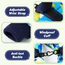 Kids Ski Gloves Waterproof Winter Snow Snowboarding Gloves Non Slip Windproof Sport Mittens for Boys Girls Youth Sledding Riding Driving Hiking (3-6 Years, Dinosaur MC02)