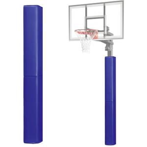 Basketball Pole Pad 72" Tall and 2"&4" Thick Fits 4"x4",5"x5",6"x6" Pole All-Weather Durable UV-Resistant Waterproof Square Basketball Pole Padding for Player Protection and Safety
