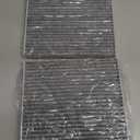 2-Pack HEPA Cabin Air Filter CF10381 Fits for Hyundai Azera/Sonata 2006-2008, Santa Fe 2007-2009, Kia Carnival 2022-2026 Activated Carbon Cabin Filter Replacement 08790-3K000 Car Accessories