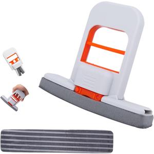 Mini Foldable Desktop Mop, Sponge Mop, Wet and Dry Use Cleaning System, Portable Lazy Mop, Self-Squeeze, No Hand was for Bathroom, Kitchen, Desktop, Glass, Living Room, Car