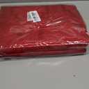 Romanstile Jacquard Rectangle Tablecloth - Winter Waterproof Elegant Vienna Damask Table Cloths Washable Polyester Decorative Table Covers for Dinner/Parties/Outdoor - 60 x 120 Inch, Red