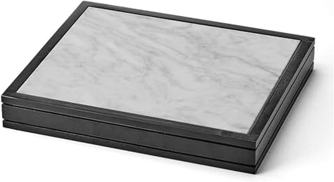 Gourmet Basics by Mikasa Freezable Cooling Charcuterie Serving Tray, 12.75 Inch