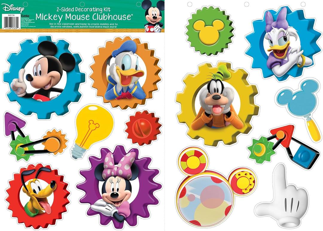 Eureka Mickey Mouse Clubhouse 2-Sided Deco Kits (840156)