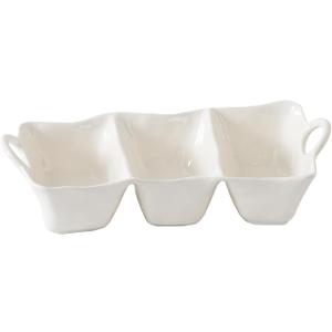 Pampa Bay 3 Section Deep Server, Ivy, Serverware, Kitchen, Gift, 16 x 7 x 4.25 Inch