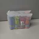 2 x 4PCS Free Throwing Parachute, Outdoor Toss It Up Flying Toys for Kids, No Assemble or Batteries Required