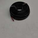 NAOEVO 10 Gauge Wire 2 Conductor Electrical Wire, 10 AWG Stranded PVC Cord, 12V Low Voltage/Tinned Copper/Flexible Cable for Automotive Wiring, Lamp Cord, Marine Cable (50FT)