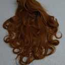 Rbenxia Curly Cosplay Wig Long Hair Heat Resistant Spiral Costume Wigs Anime Fashion Wavy Curly Cosplay Daily Party Brown 32" 80cm (Bown)