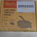 Vivicreate Tortilla Press,Tortilla Maker, Dough Press,Flour Tortilla press, Rotis Press, Quesadilla,Tortilla Makers (8 inch)