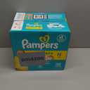 Pampers Swaddlers Diapers, Size 0 (up to 10 lbs), 140 Count, Absorbent, Keeps Baby Dry and Comfortable, Skin Safe Disposable Baby Diaper (Packaging May Vary) (Newborn)